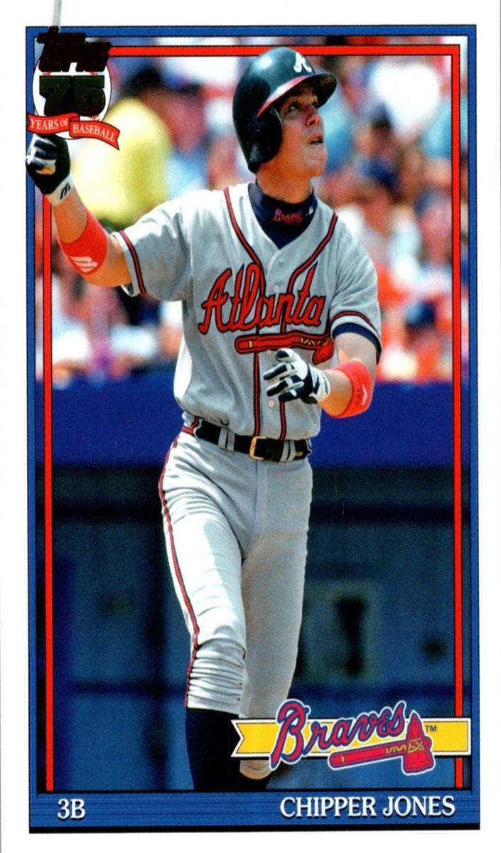 Chipper Jones 2026 Topps Baseball card