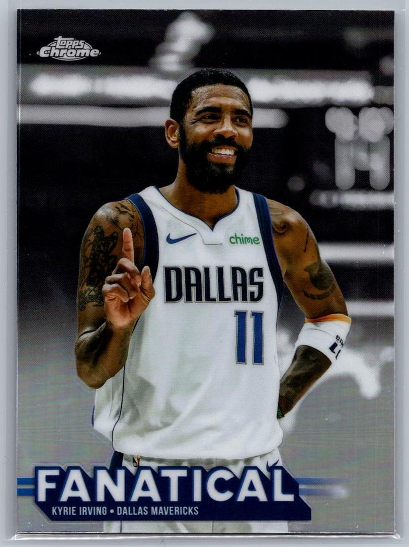 Kyrie Irving 2025 Topps Chrome Fanatical Basketball