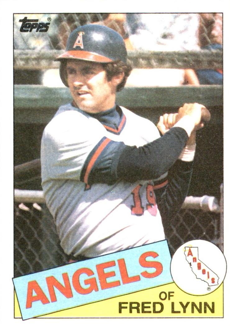 1985 Fred Lynn #220