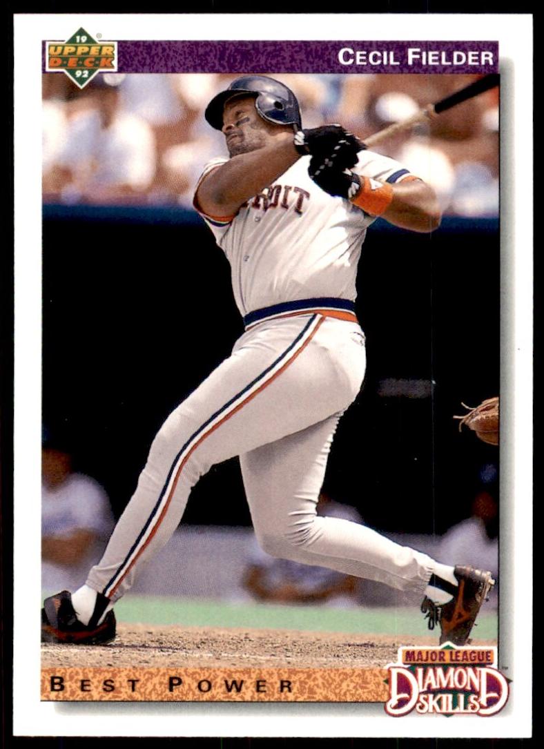 1992 Cecil Fielder #647