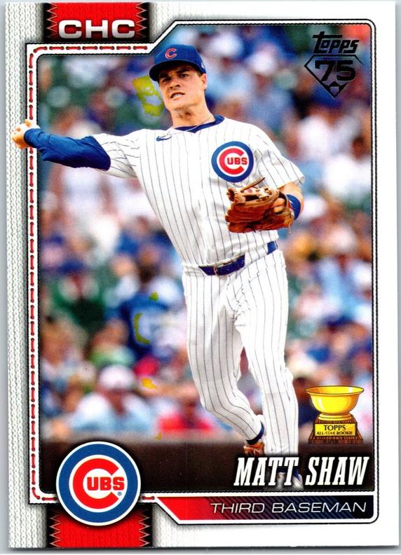 Matt Shaw 2026 Topps Baseball card