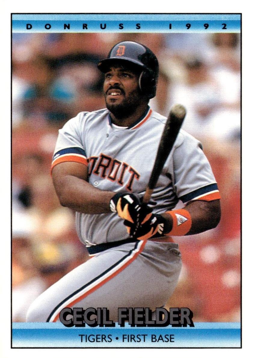 1992 Cecil Fielder #206