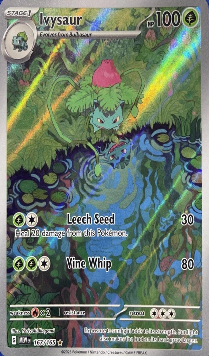 Ivysaur 2023 Pokemon Scarlet & Violet 151