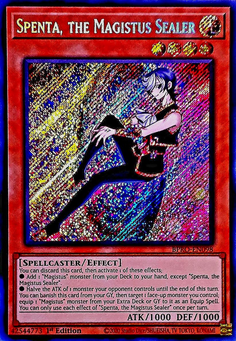 Spenta, the Magistus Sealer - 2026 Yu-Gi-Oh! Burst Protocol