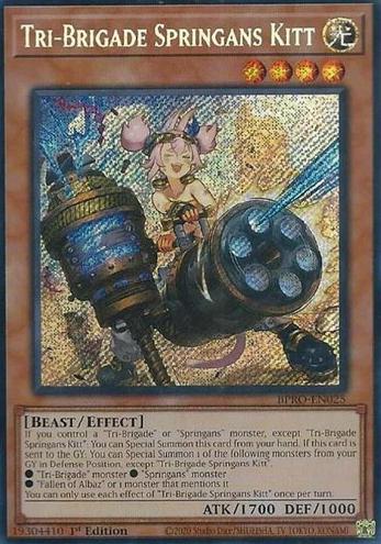 Tri-Brigade Springans Kitt - 2026 Yu-Gi-Oh! Burst Protocol