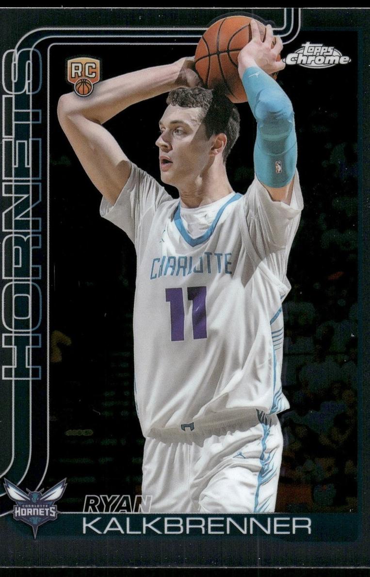 Ryan Kalkbrenner 2025-26 Topps Chrome Basketball card