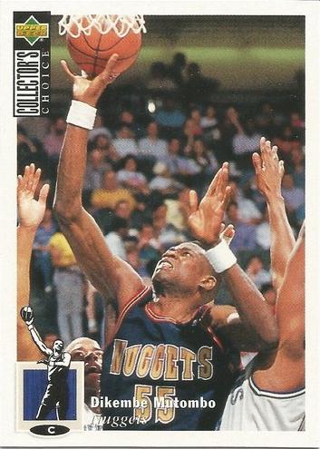 Dikembe Mutombo 1994 Upper Deck Collector's Choice Basketball