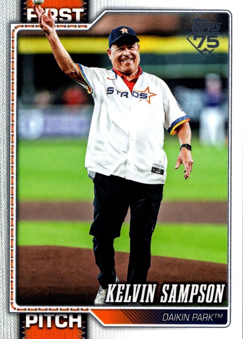 Kelvin Sampson 2026 Topps Baseball card
