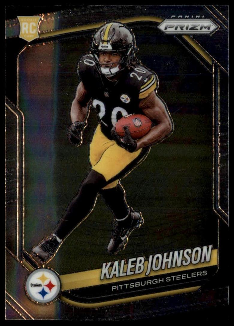 Kaleb Johnson 2025 Prizm Football card