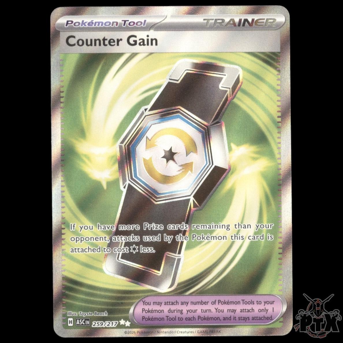 Counter Gain 2026 Pokemon Mega Evolution Ascended Heroes