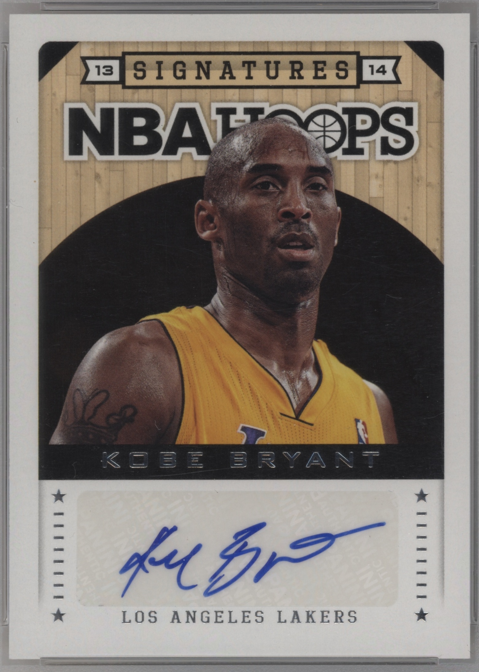 2013 Panini Hoops Kobe Bryant #110 card