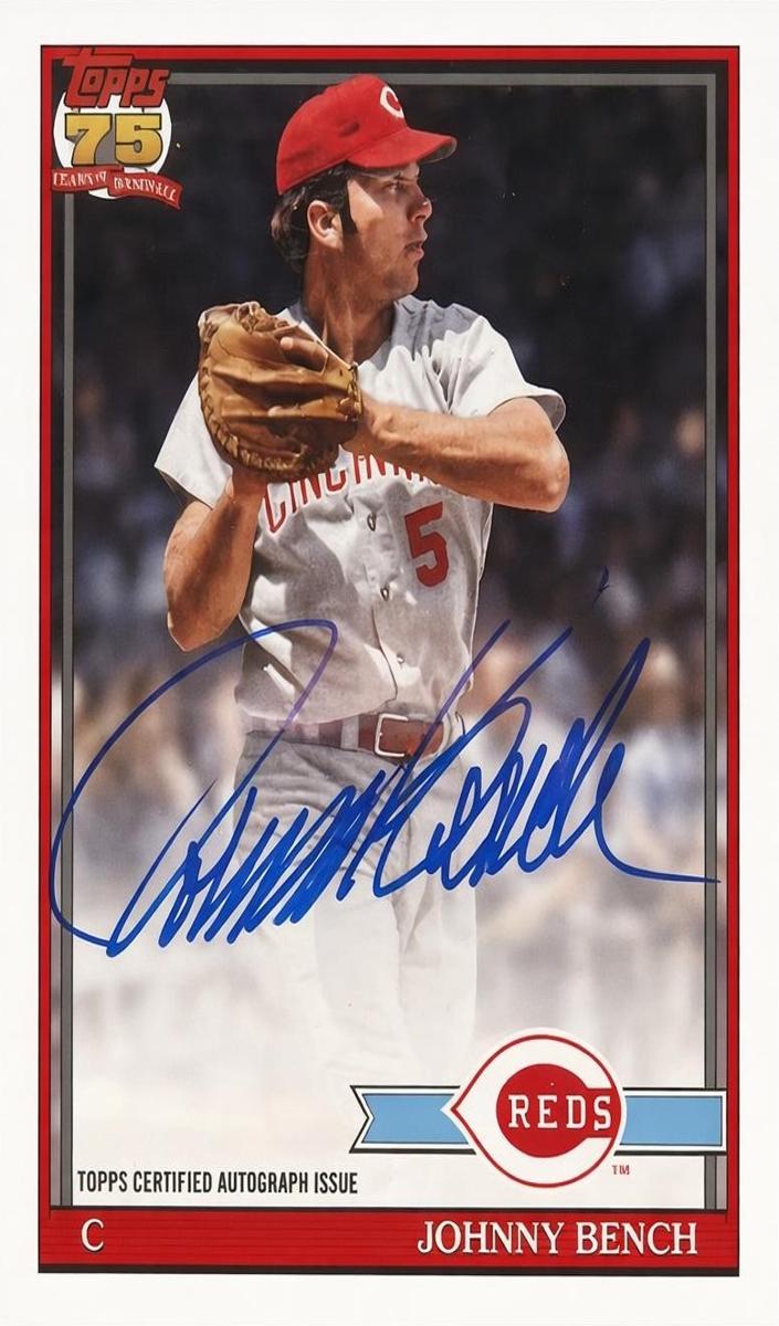 Johnny Bench 2026 Topps Baseball card