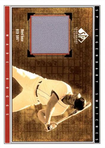 2002 Wade Boggs #S-WBo