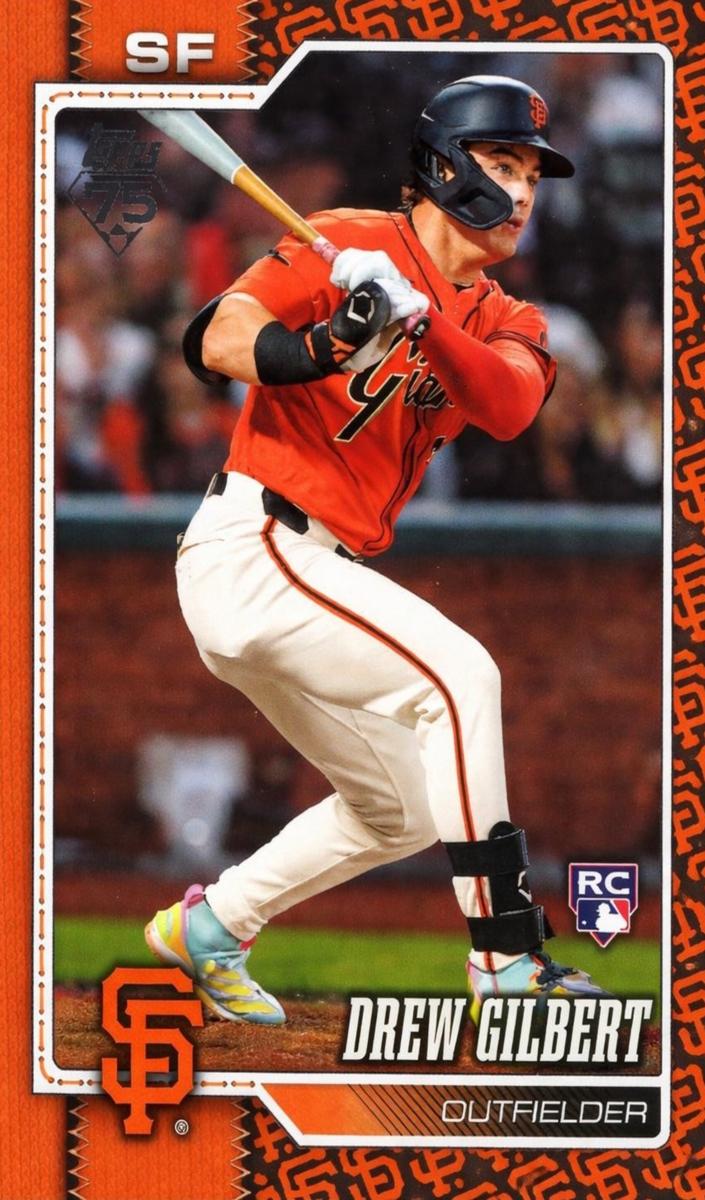2026 Topps Drew Gilbert #155 card
