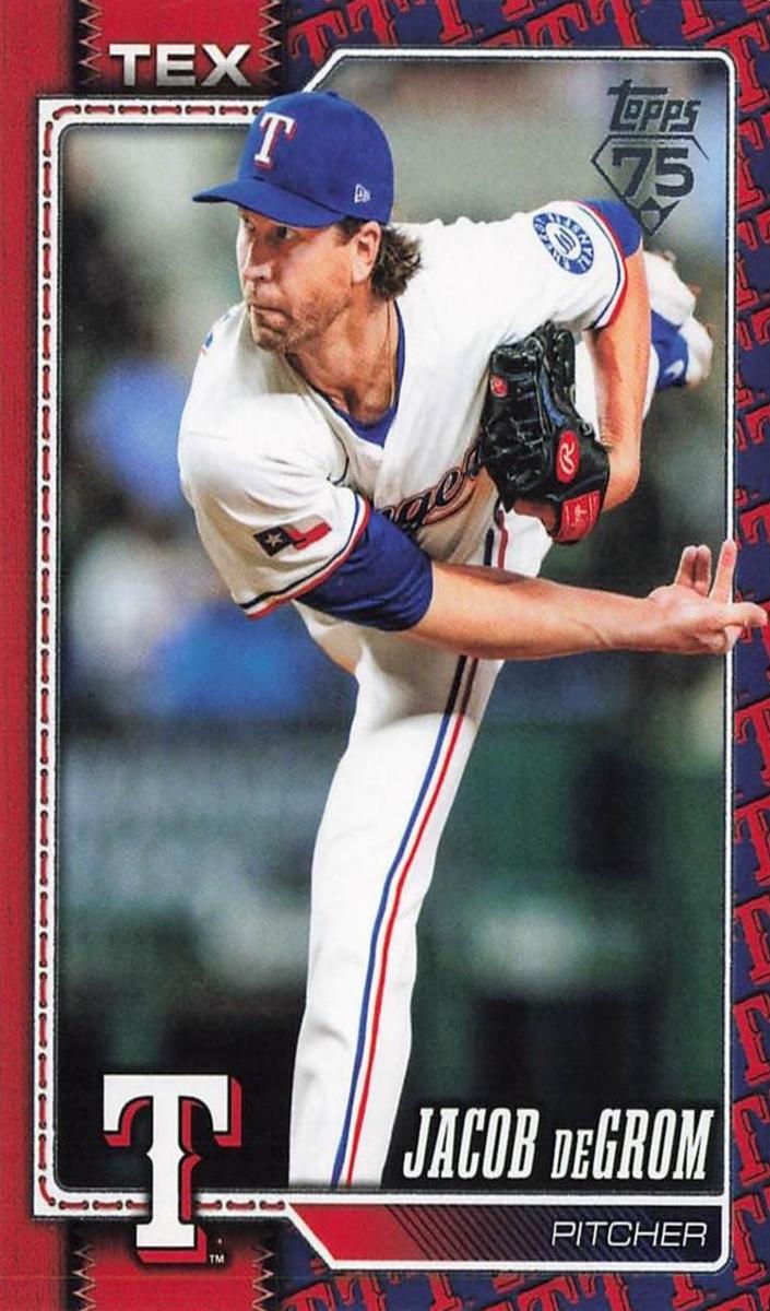 Jacob deGrom 2026 Topps Baseball card