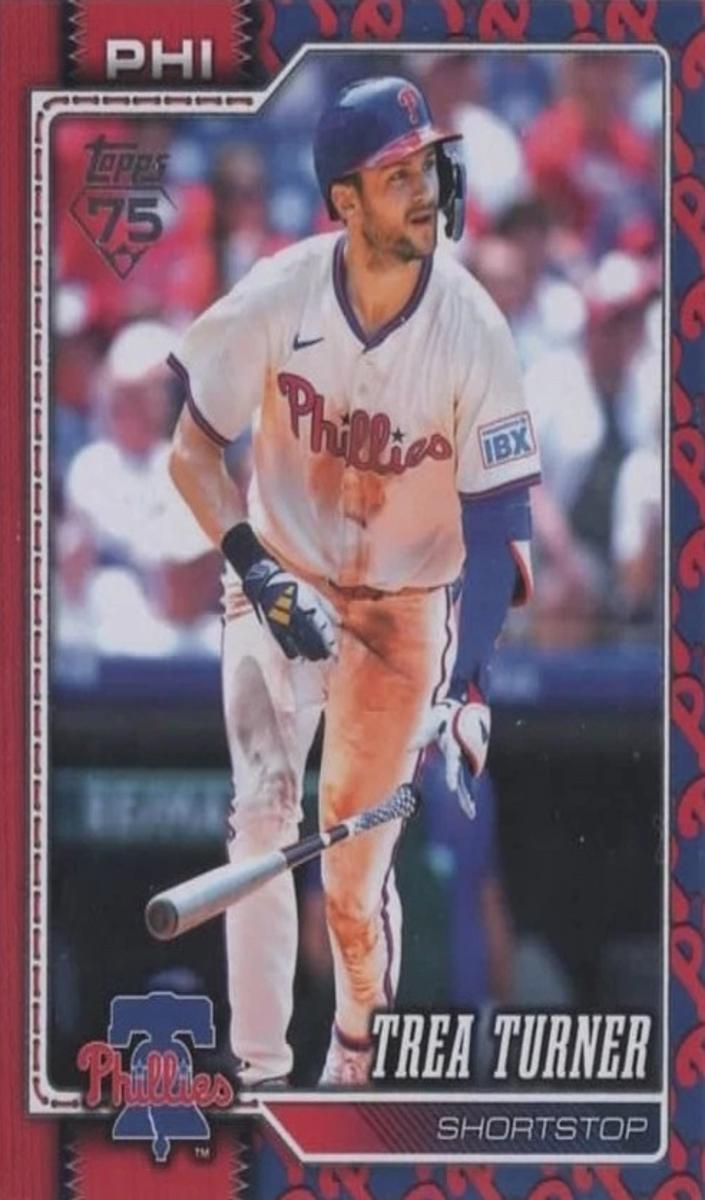 Trea Turner 2026 Topps Baseball card