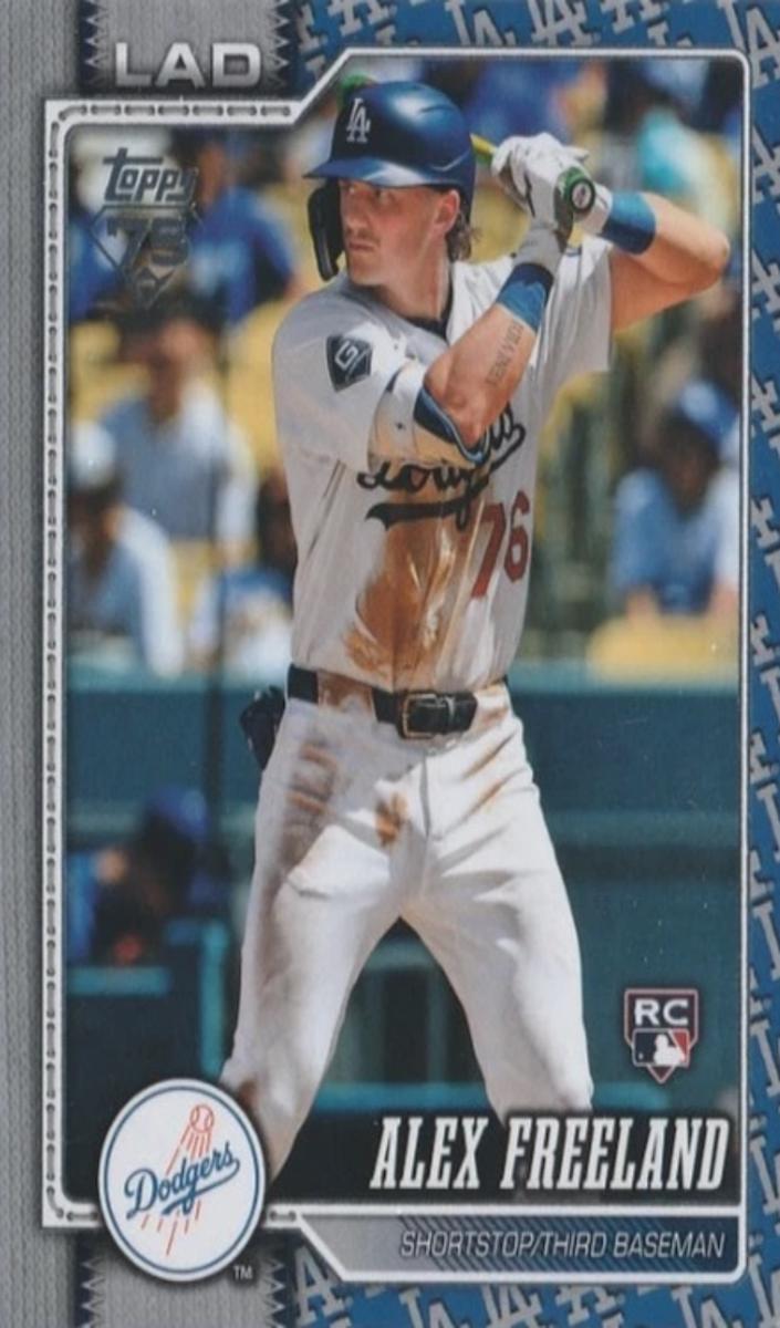 Alex Freeland 2026 Topps Baseball card