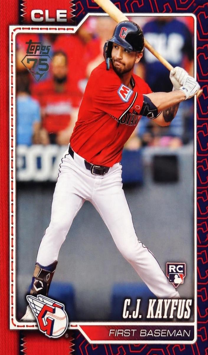 C.J. Kayfus 2026 Topps Baseball card