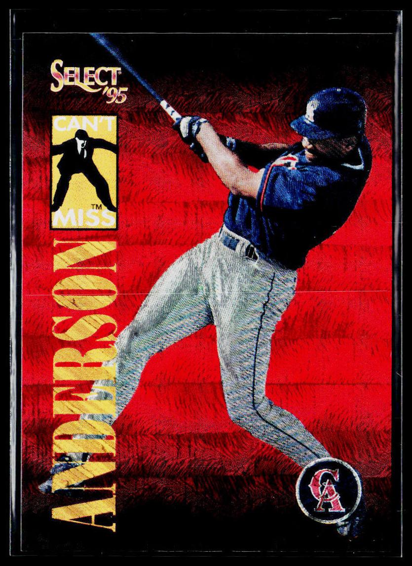 1995 Garret Anderson #CM9