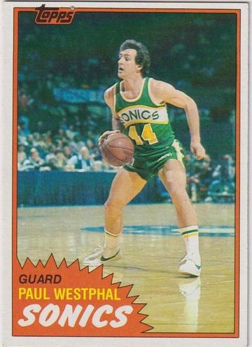 1981 Paul Westphal #101