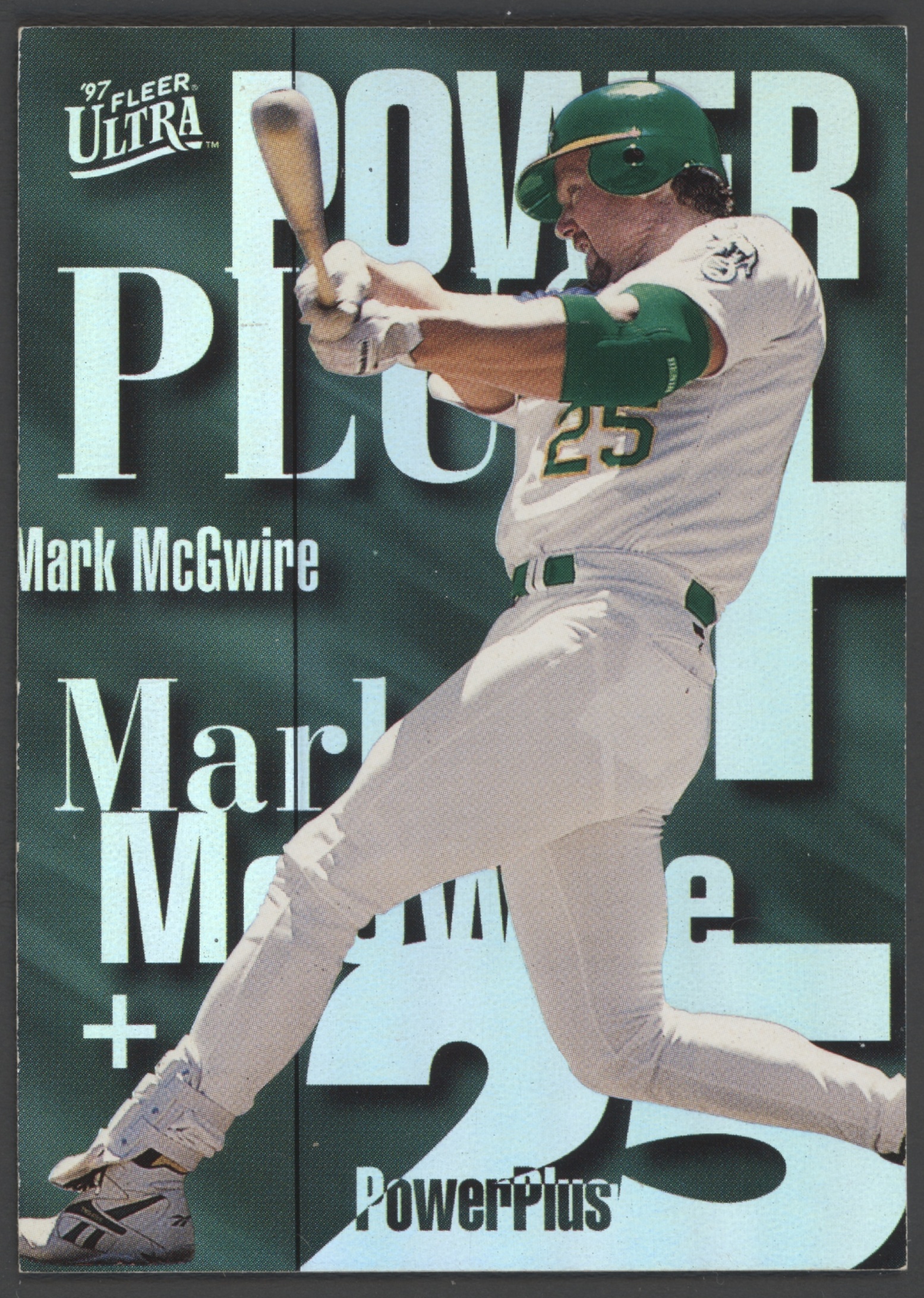 1997 Fleer Ultra Baseball Mark McGwire #6 PSA 8