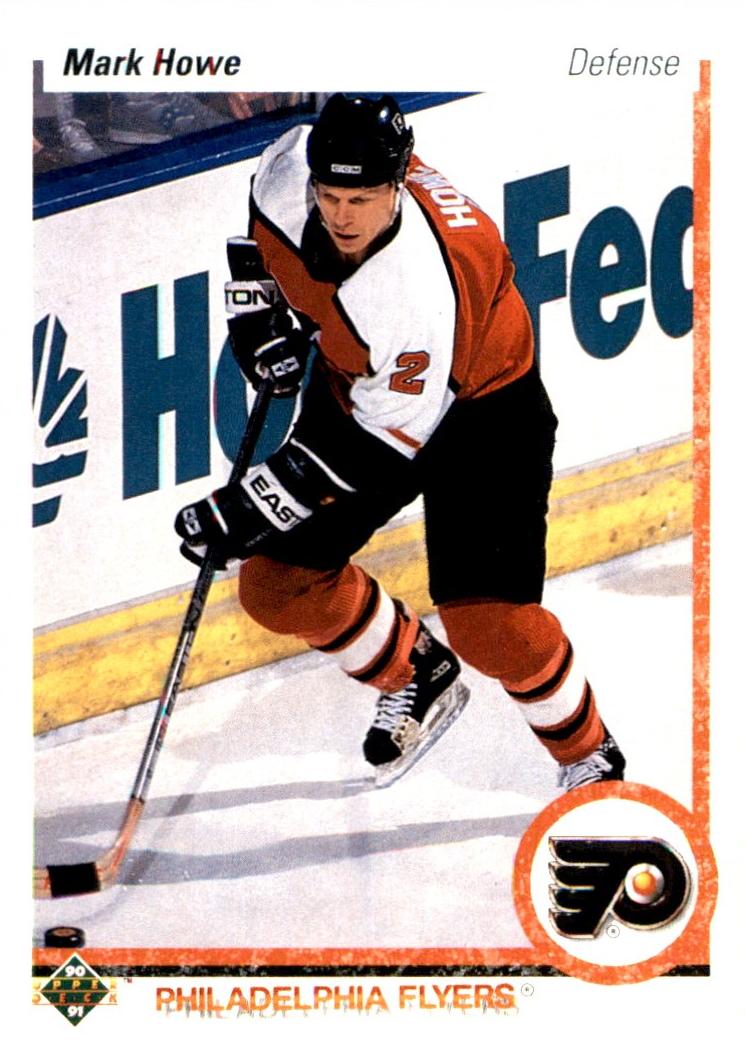 1990 Upper Deck Mark Howe #261 card