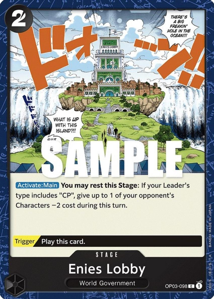 2023 Enies Lobby [Pre-Release] #OP03-098