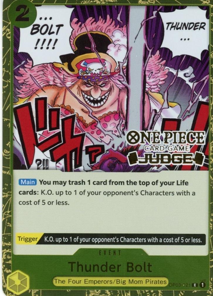 2023 Thunder Bolt [Judge] #OP03-121