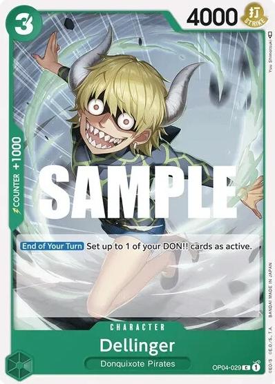 2023 Dellinger [Full Art PRB01] #OP04-029