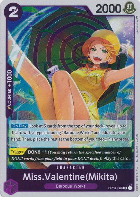 2023 Miss.Valentine Mikita #OP04-066
