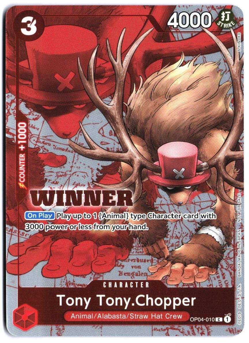 2023 Tony Tony.Chopper [Winner] #OP04-010