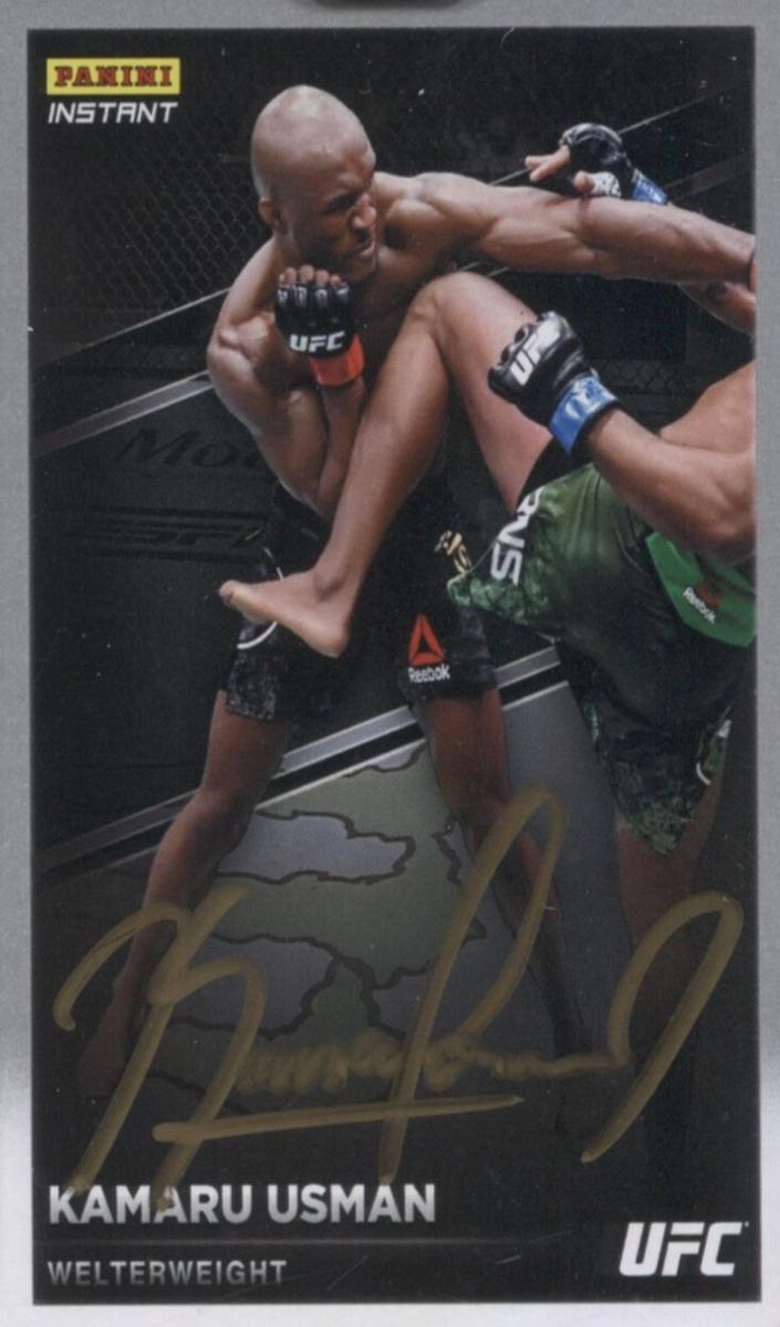 2021 Kamaru Usman [Black] #SS-KU
