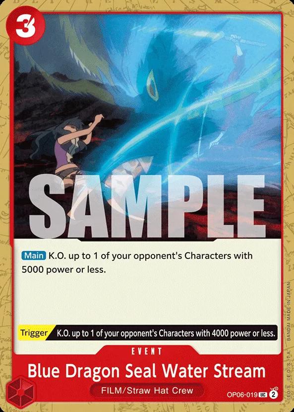 2024 Blue Dragon Seal Water Stream #OP06-019