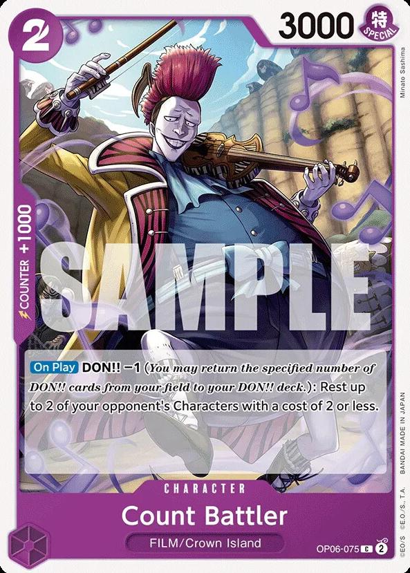 2024 Count Battler #OP06-075