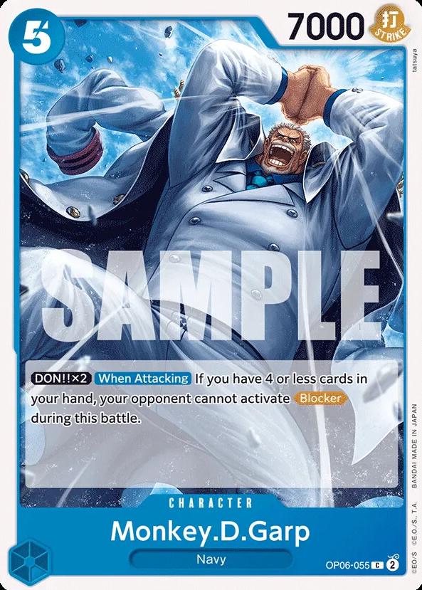2024 Monkey.D.Garp #OP06-055