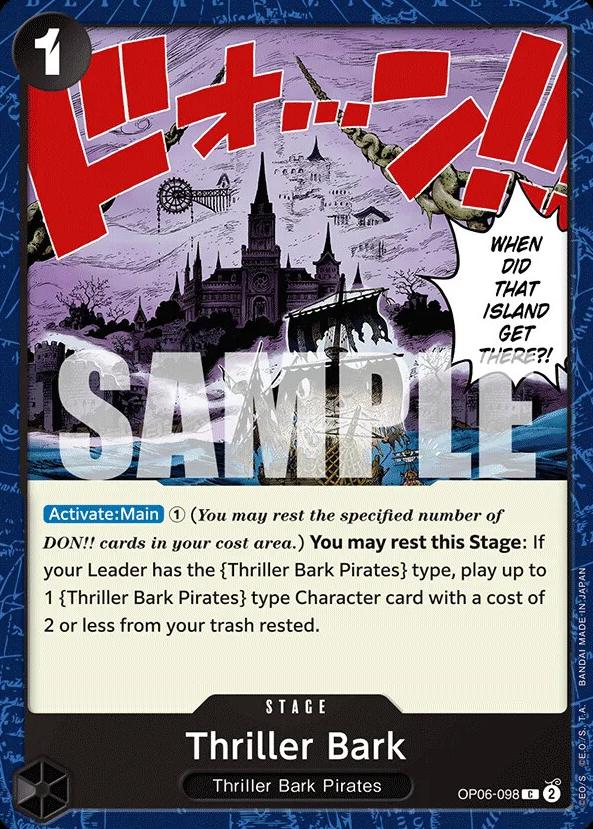 2024 Thriller Bark #OP06-098