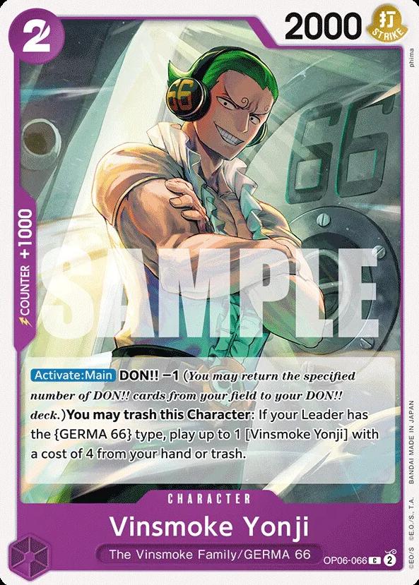 2024 Vinsmoke Yonji #OP06-066