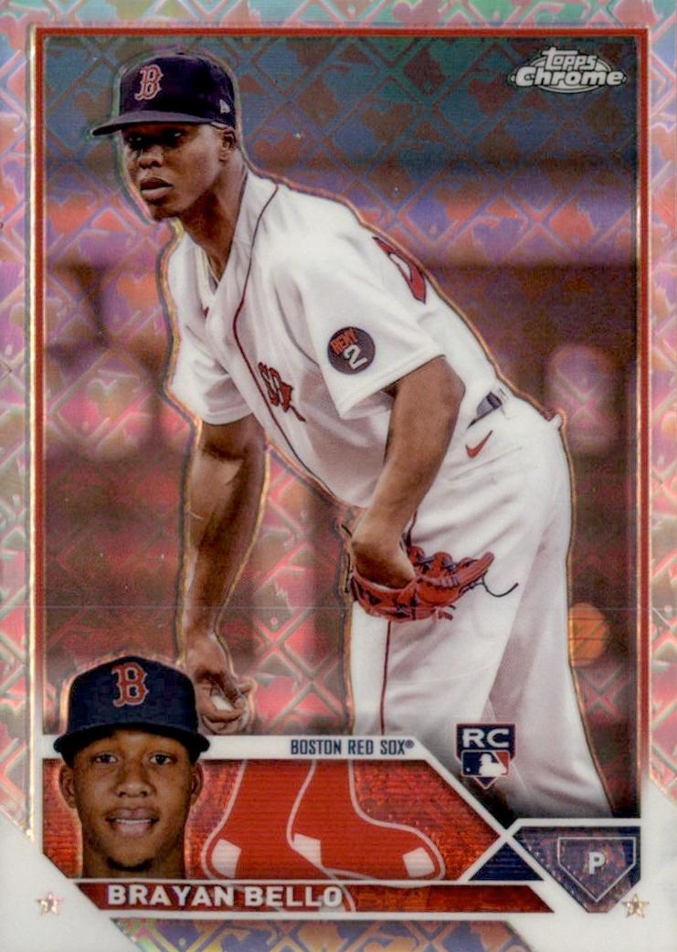 2023 Topps Chrome Logofractor Brayan Bello #57 card