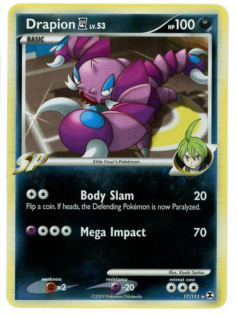 2009 Drapion [Reverse Holo] #17