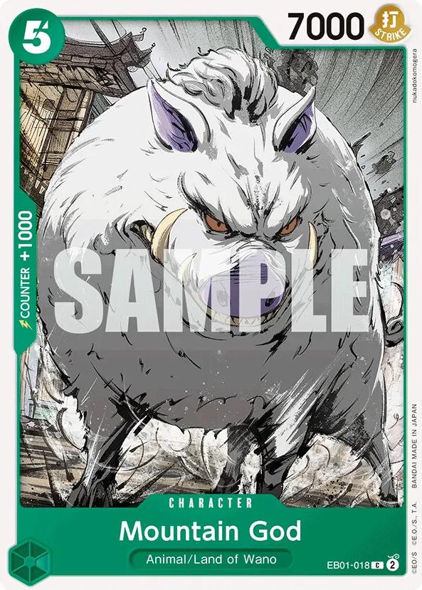 2024 Mountain God #EB01-018