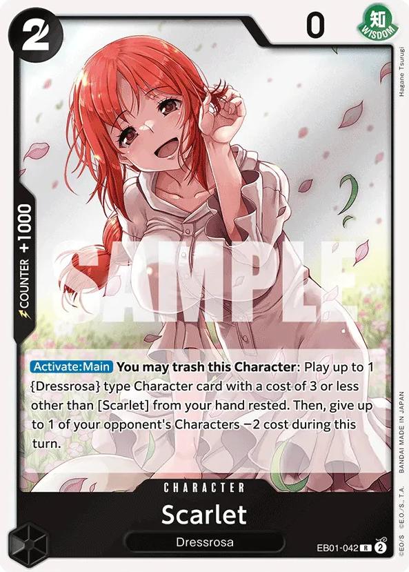 2024 Scarlet #EB01-042