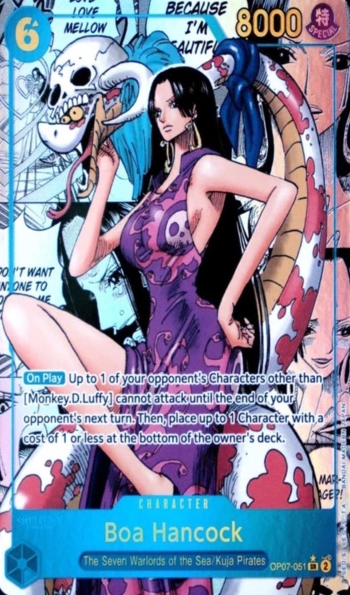 2024 One Piece 500 Years in the Future Manga Alternateart Alt Art #051 Boa Hancock front
