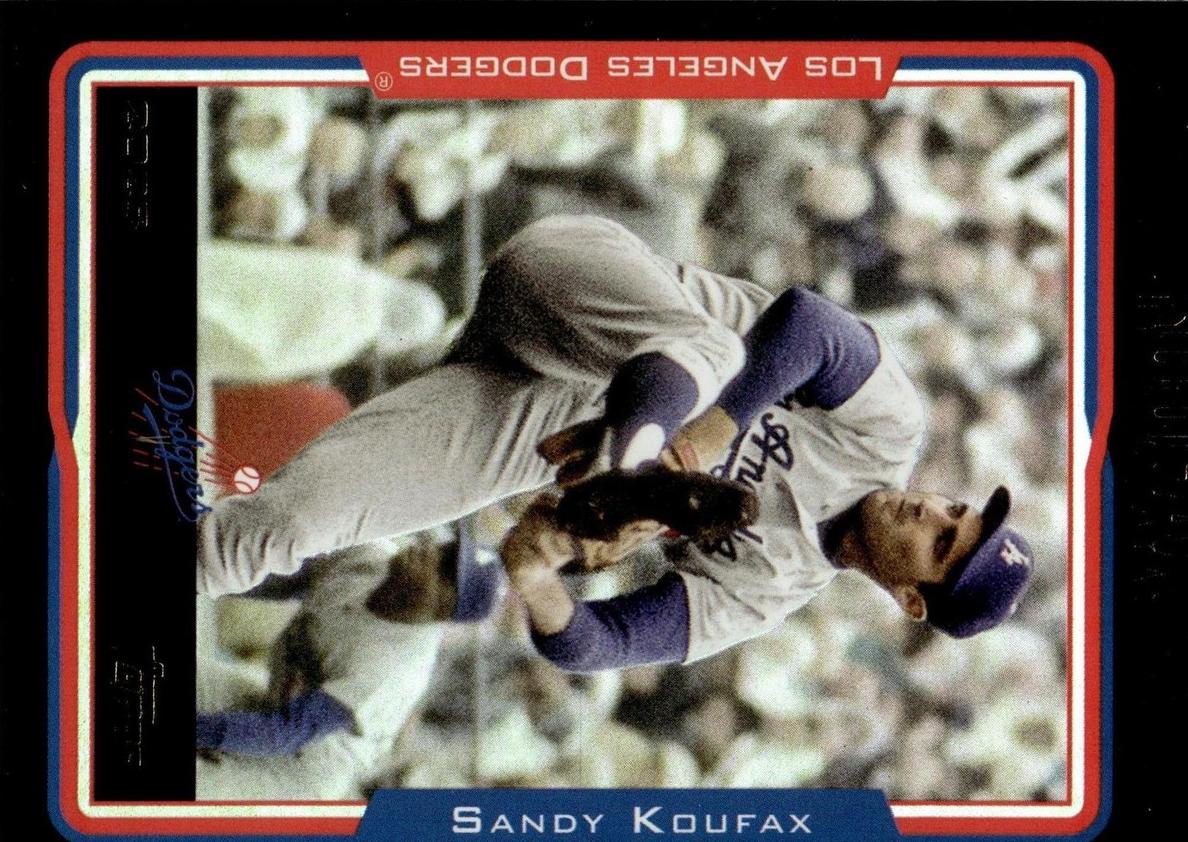 2025 Sandy Koufax [Black Foilboard] #211