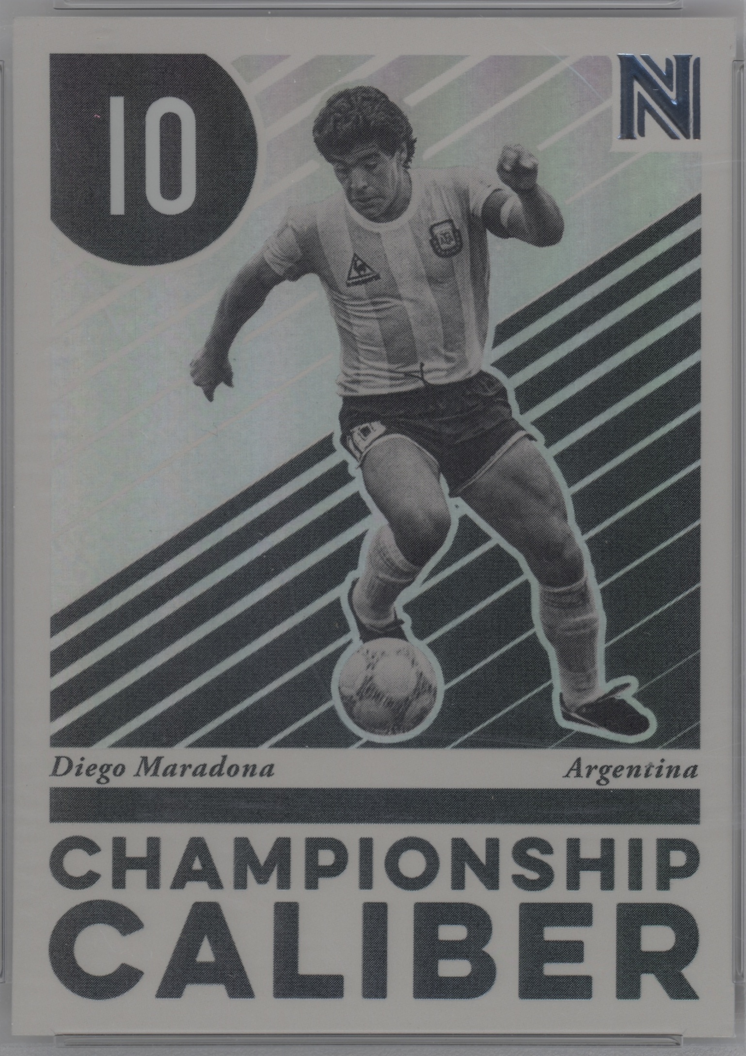 2017 Panini Nobility Diego Maradona #12 card