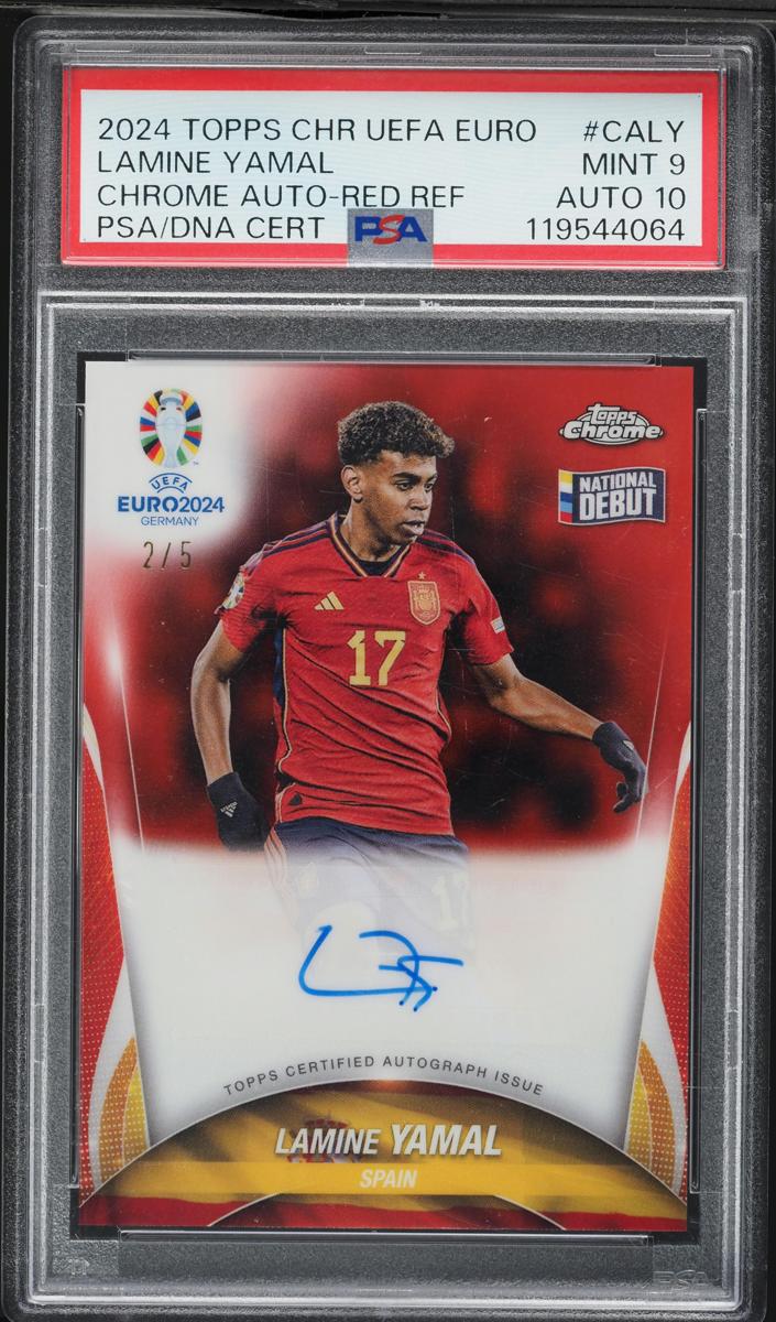 2024 Lamine Yamal [Red Refractor] #CA-LY