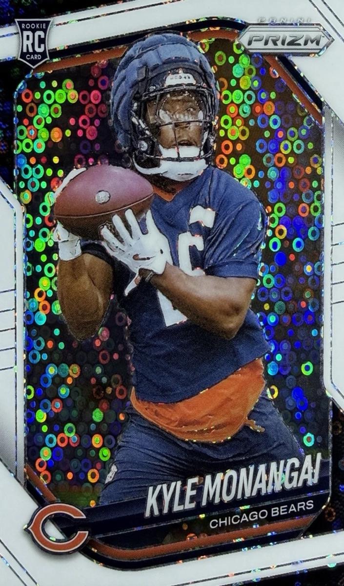 2025 Panini Prizm Kyle Monangai [Pigskin] #348 card