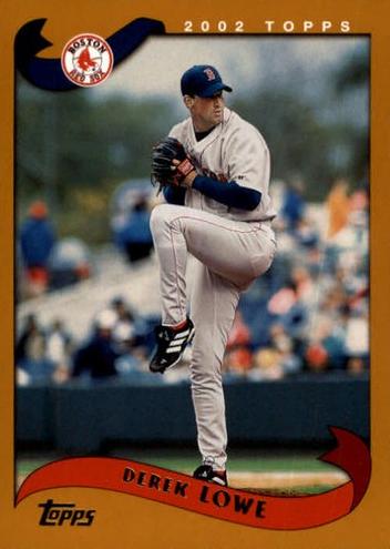 2002 Topps Derek Lowe #491 card