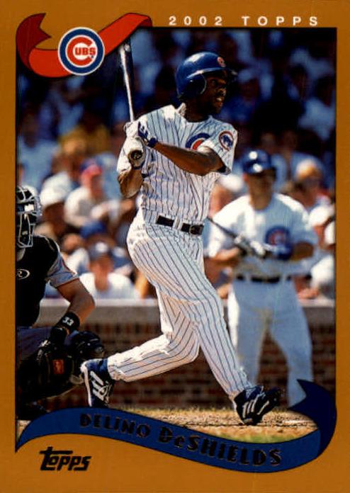 2002 Topps Delino Deshields #553 card