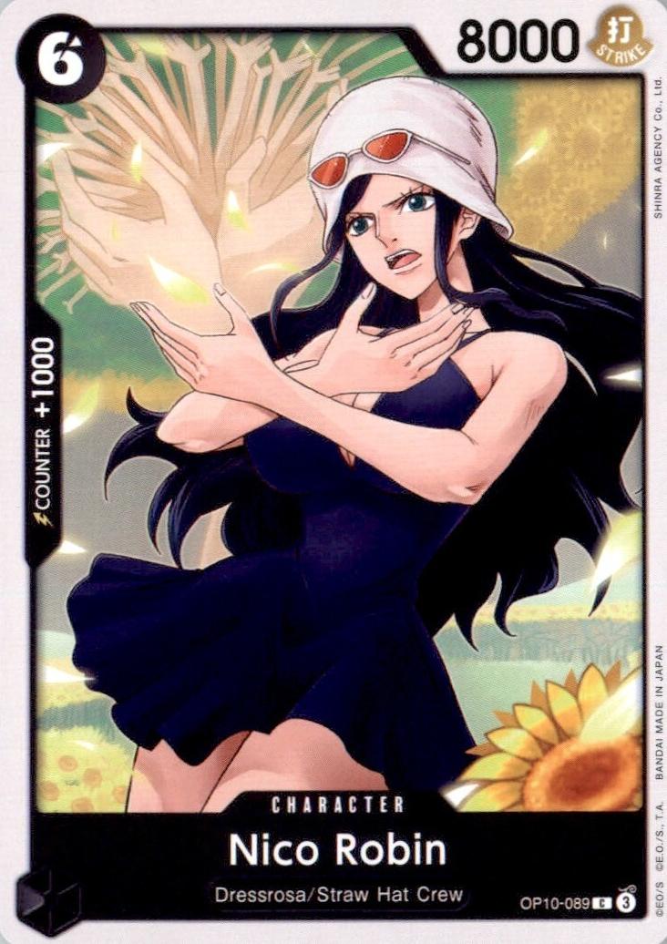 2025 One Piece Royal Blood Nico Robin #OP10-089 card