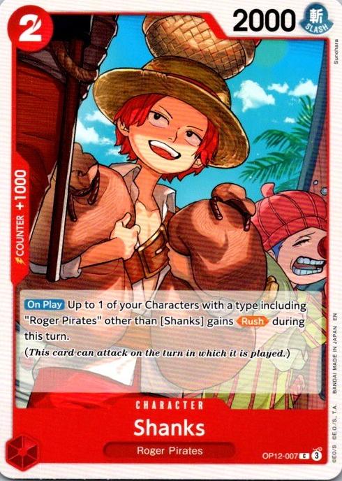2025 Shanks #OP12-007